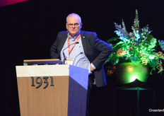 Hans Vanderhallen from Coöperatie Hoogstraten then had the opportunity to speak about the beloved clock in Hoogstraten. According to the director, this is an auction instrument with a future, provided the clock adapts to the times. And that's what they do in Hoogstr